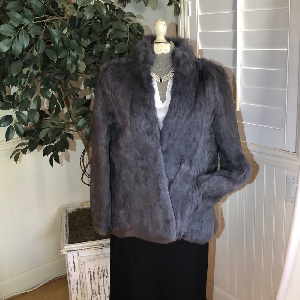 Stunning Vintage Rabbit Coat - Picture 3 of 8